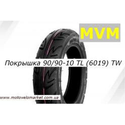 Покрышка 90/90 -10 TL (6019)   "Mototech"   